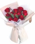 Bouquet Of 12 Red Roses
