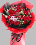 Bouquet Of 24 Red Roses