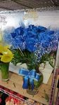 12 Blue Roses Bouquet
