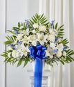 Blue & White Sympathy Basket