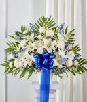 Blue & White Sympathy Basket
