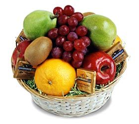Fruit and Chocolate Basket