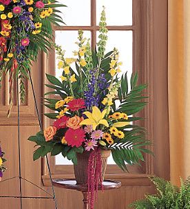 Funeral Flower Bouquets >Celebration of Life Arrangement Flowers