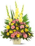 Funeral Flower Bouquets >Warm Thoughts Arrangement Flowers