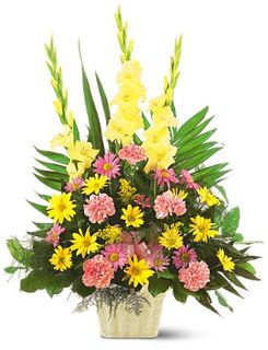 Funeral Flower Bouquets >Warm Thoughts Arrangement Flowers