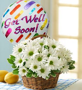 Getwell Basket with Baloon