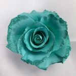 Green rose 1 DOZEN IN VASE