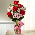 Hug Me Tender Valentine's Day Bouquet 