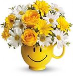 Irving florist Be Happy Bouquet Flowers T43-1A
