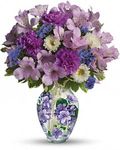 Irving Florist Sweet Violet Bouquet Flowers 