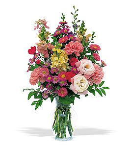 Irving florist TF5-2 - Small Mixed Vase Arrangement