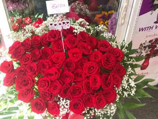 Irving Large Red Rose basket delivery