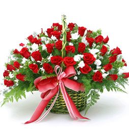 Large Rose Basket