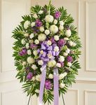 Lavender and White Standing Spray 