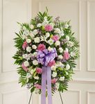 Lavender and White Standing Spray 