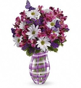 Lavender Plaid Bouquet 
