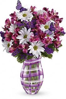 Lavender Plaid Bouquet 