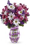 Lavender Plaid Bouquet Lavender Plaid Bouquet