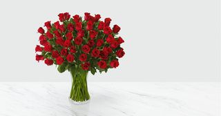 Long Stem Red Roses