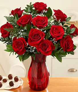 Long Stem Red Roses 