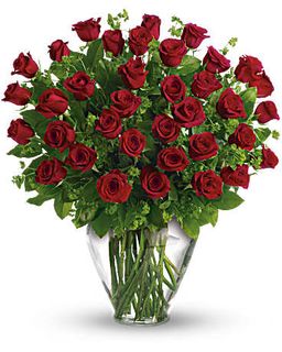  Long Stemmed Red Roses