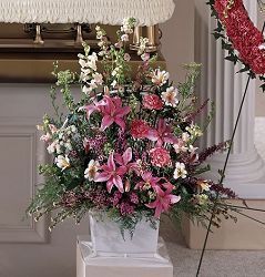 Loving Sympathy Arrangement irving TX funeral Flower