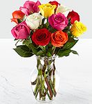 Mixed 1 dozen longstem rose Mixed 1 dozen longstem rose