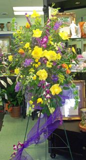 Mixed flower Spray Sympathy