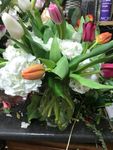 Mixed Tulips Arrangement