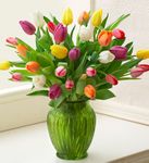 Multicolored Tulips, 20 Stems 