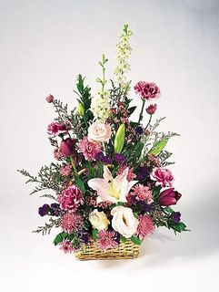 New Baby Pink and lavender basket