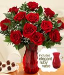 One Dozen Long Stemmed Red Roses One Dozen Long Stemmed Red Roses