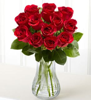One Dozen Red Roses