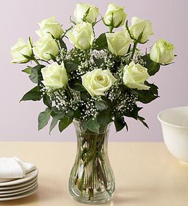 One dozen roses