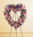 Open Heart Standing Spray