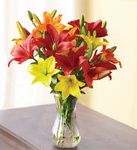 Orange Lily Bouquet  Orange Lily Bouquet