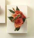 Orange Rose Corsage  Orange Rose Corsage
