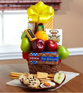 Orchard Fresh Fruit & Snacks Gift Basket
