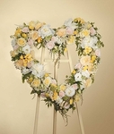 Pastel Standing Heart