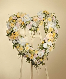 Pastel Standing Heart