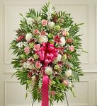 Pastel Sympathy Standing Spray 