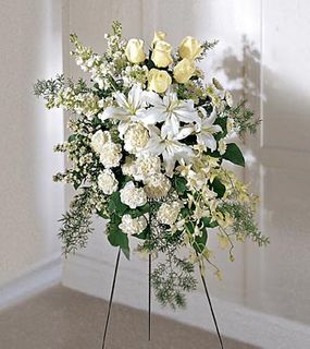 Peaceful Memories Arrangement Funeral flowers