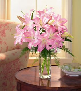 Pink Lily Arrangement