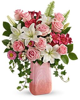 Pink n' Peach Paradise Bouquet