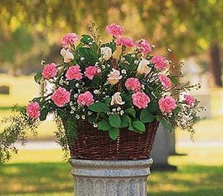 Pink Reverence Basket