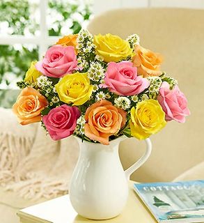 Pitcher Full of Roses 