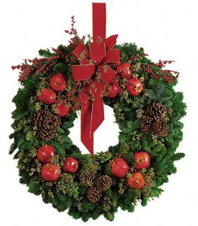 Pomegranate Wreath