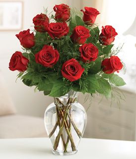 Premium Dozen Roses - Red Valentine