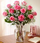  Premium Long Stem Pink Roses