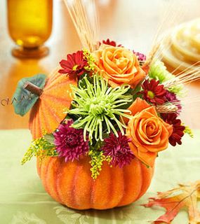 Pumpkins 'N' Posies 